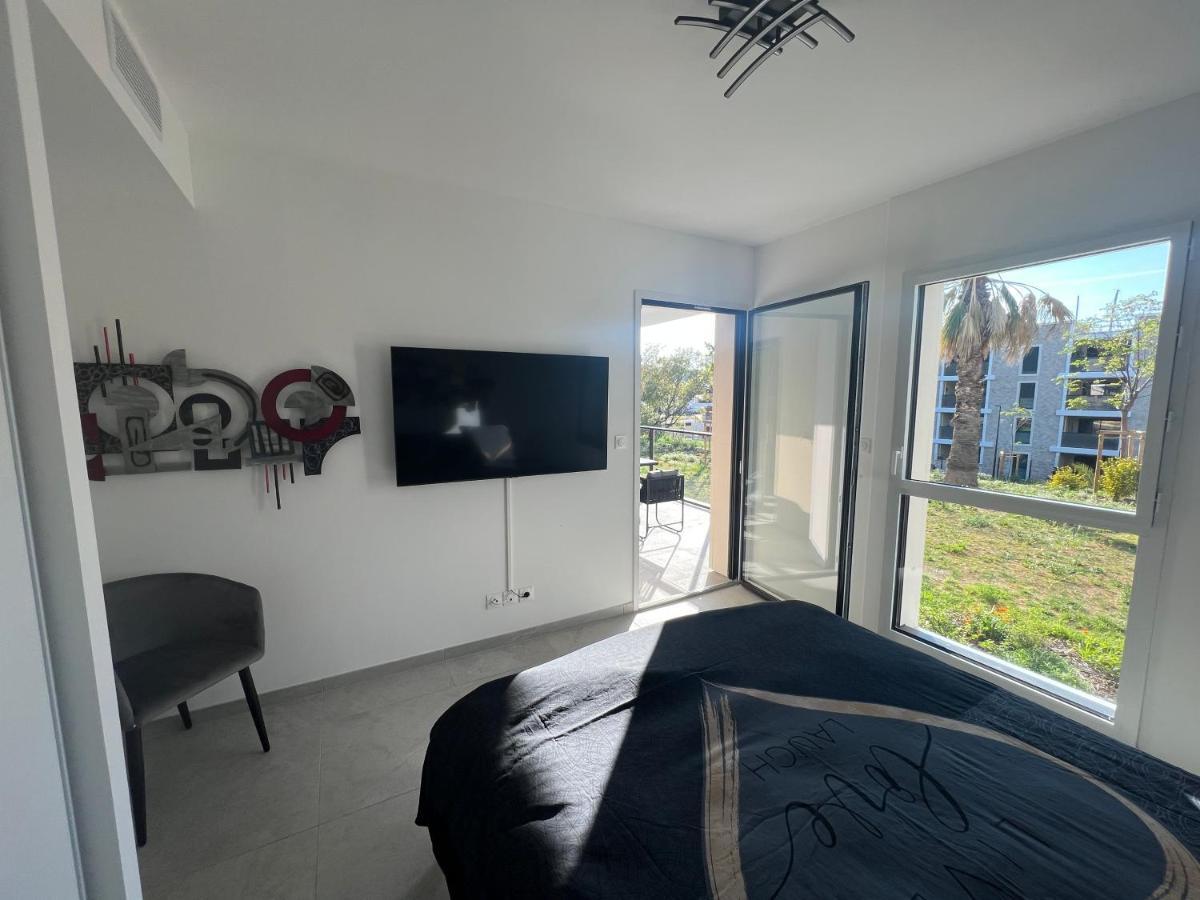 Superbe Appartement Neuf Aucalme Сен-Мандріє-сюр-Мер Екстер'єр фото